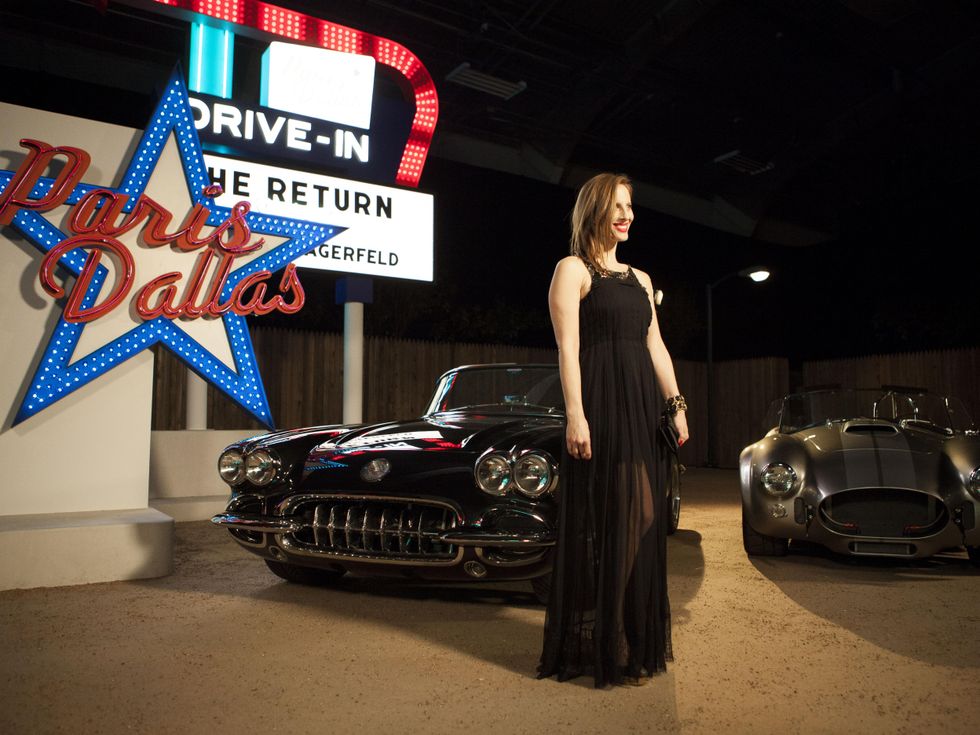 Liz Goldwyn at Chanel Metiers d'Art in Dallas