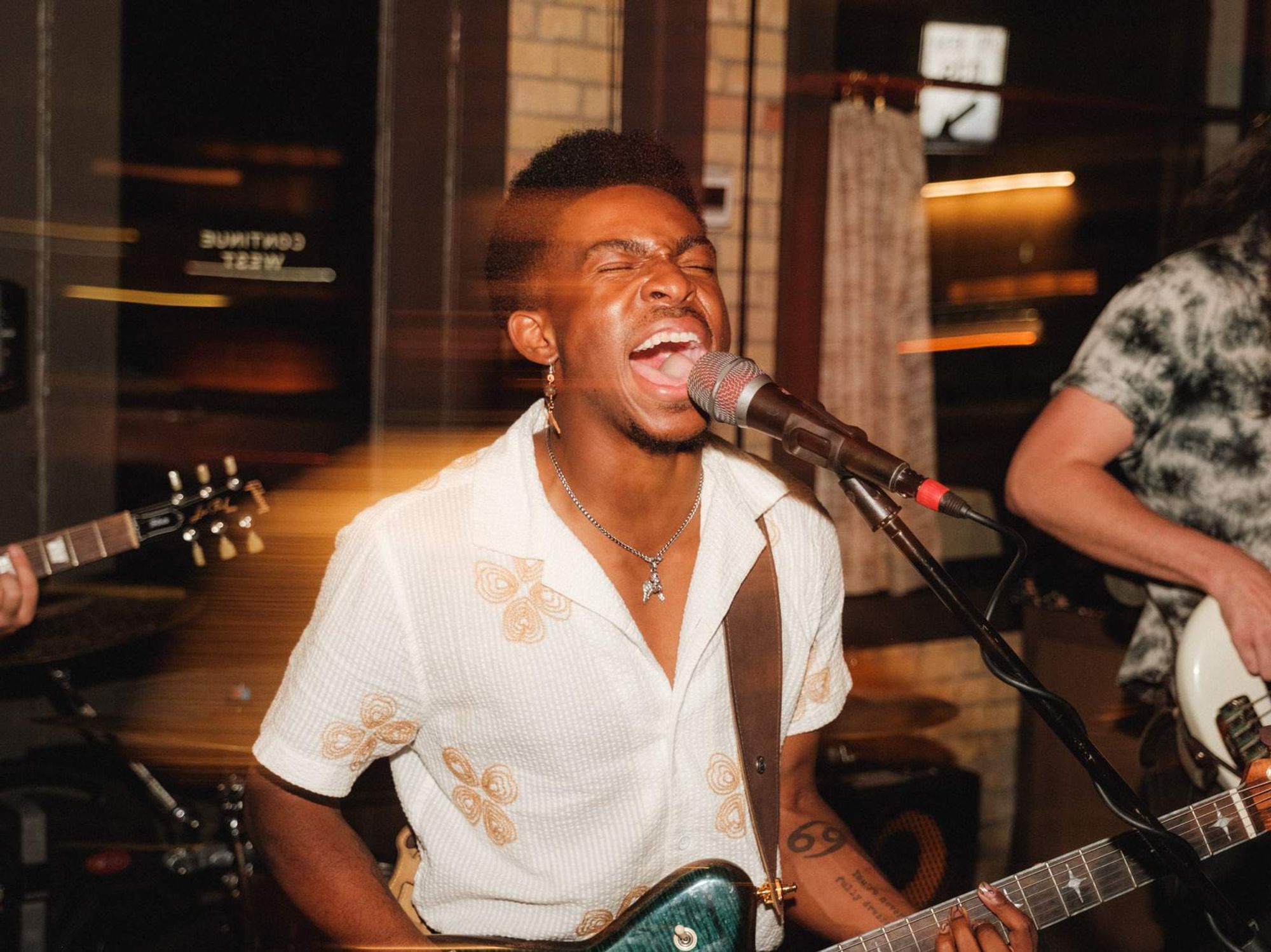 Local Austin singer-songwriter Bartly performed at Hot Summer Nights in 2025.