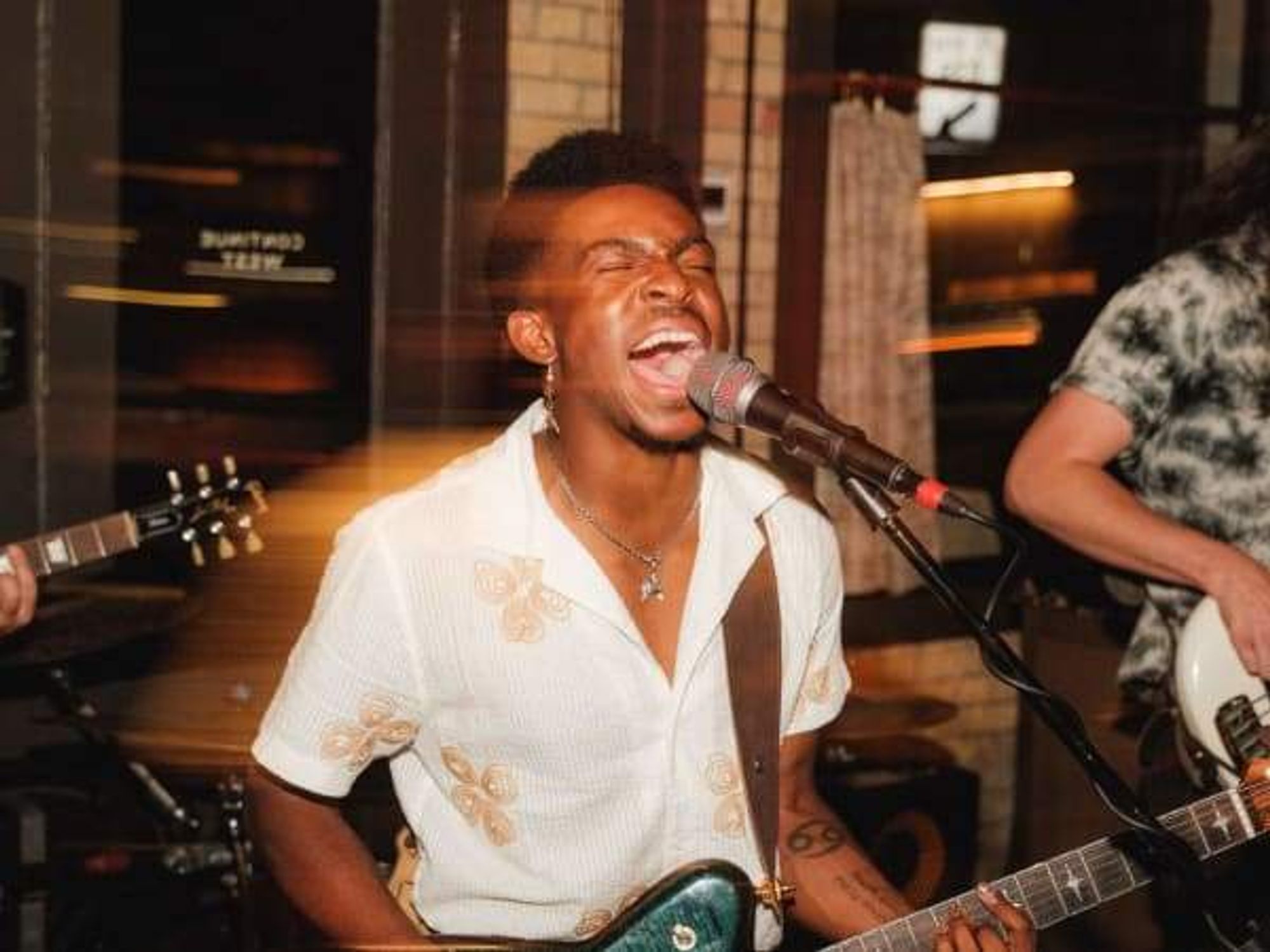 Local Austin singer-songwriter Bartly performed at Hot Summer Nights in 2025.