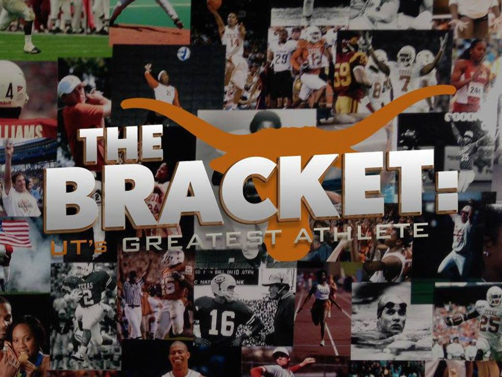 Longhorn Network greatest athlete bracket