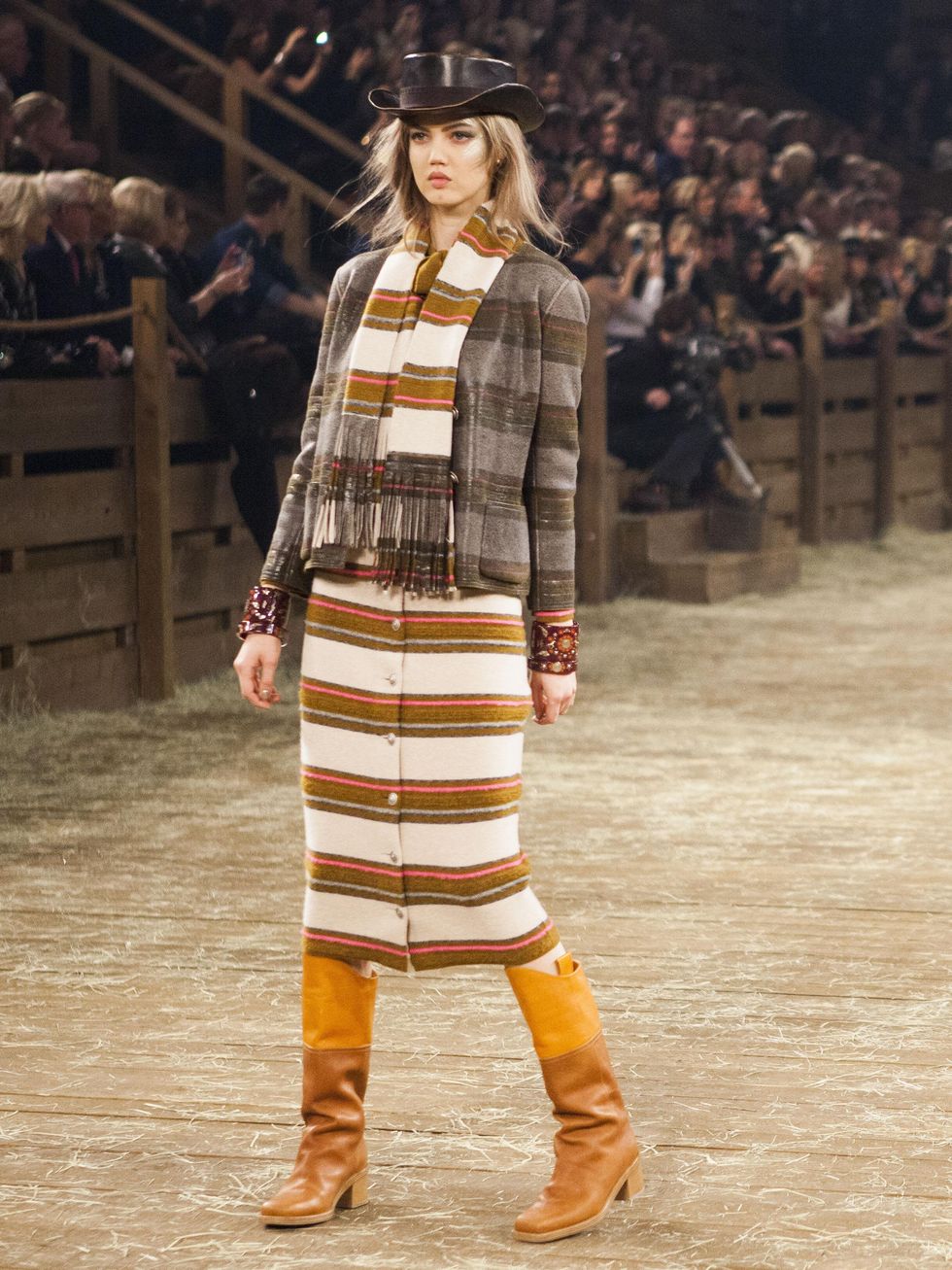 Look from Chanel Metiers d'Art in Dallas