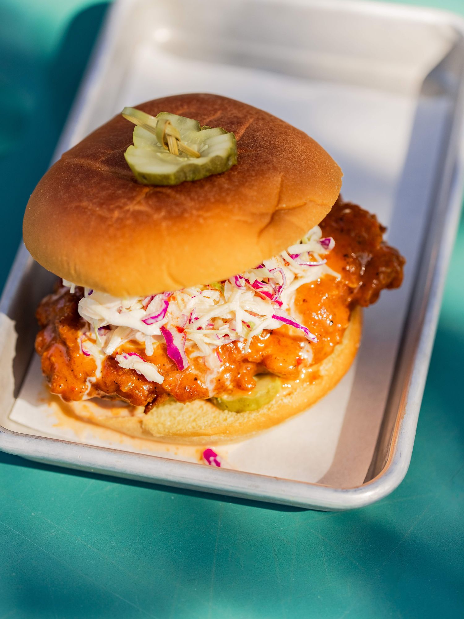 Loro fried chicken sandwich