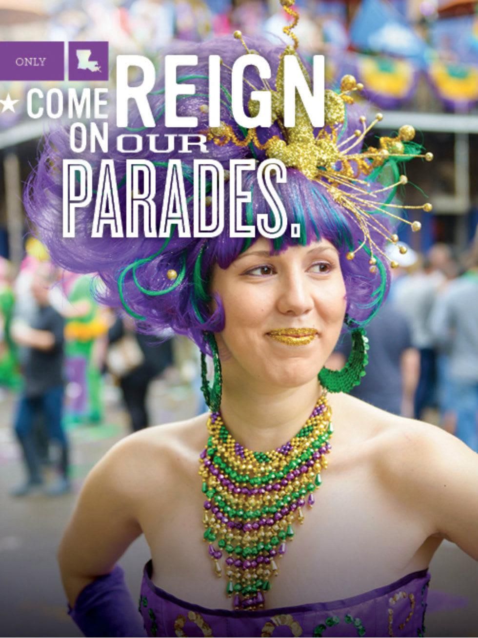 Louisiana Mardi Gras campaign