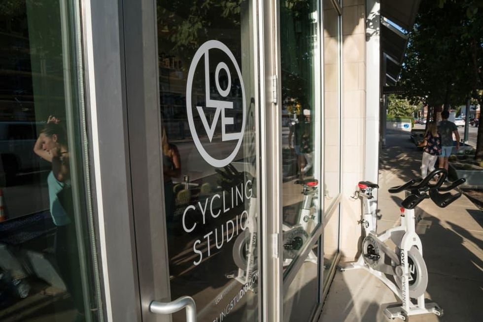 Love Cycling Studio Frost Pop-up