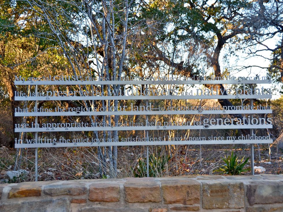 Luci and Ian Family Garden Lady Bird Johnson Wildflower Center in Austin 7