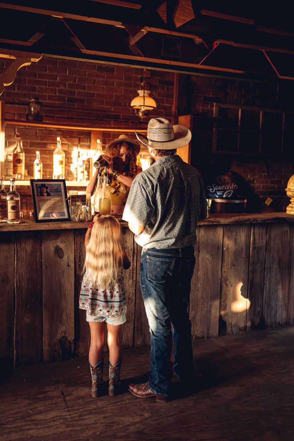Luck Cinema father and daughter