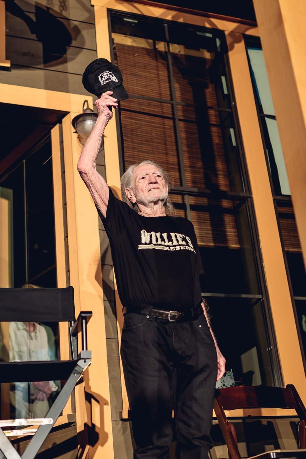 Luck Cinema Willie Nelson Waving