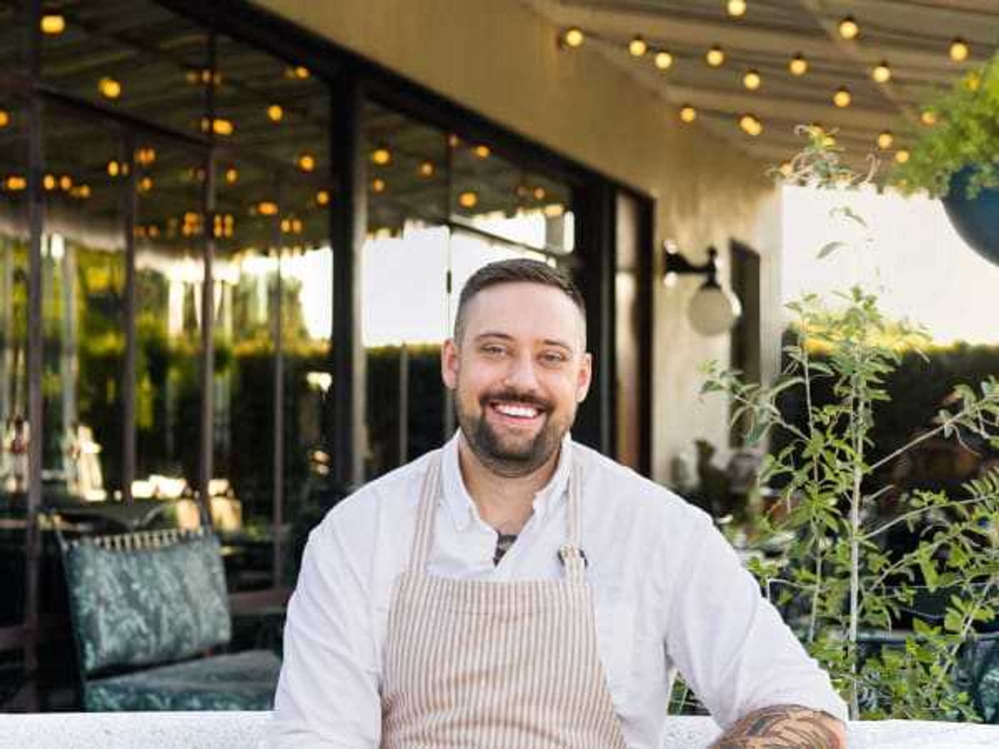 Lutie's executive chef Jakob Czyszczon