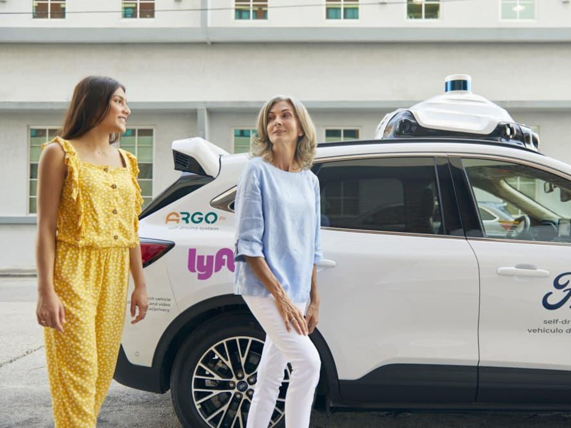 Lyft self-driving car
