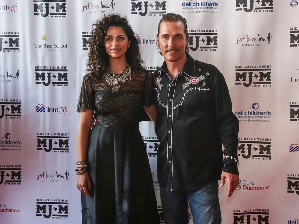 Mack, Jack & McConaughey 2017 Camila Alves Matthew McConaughey