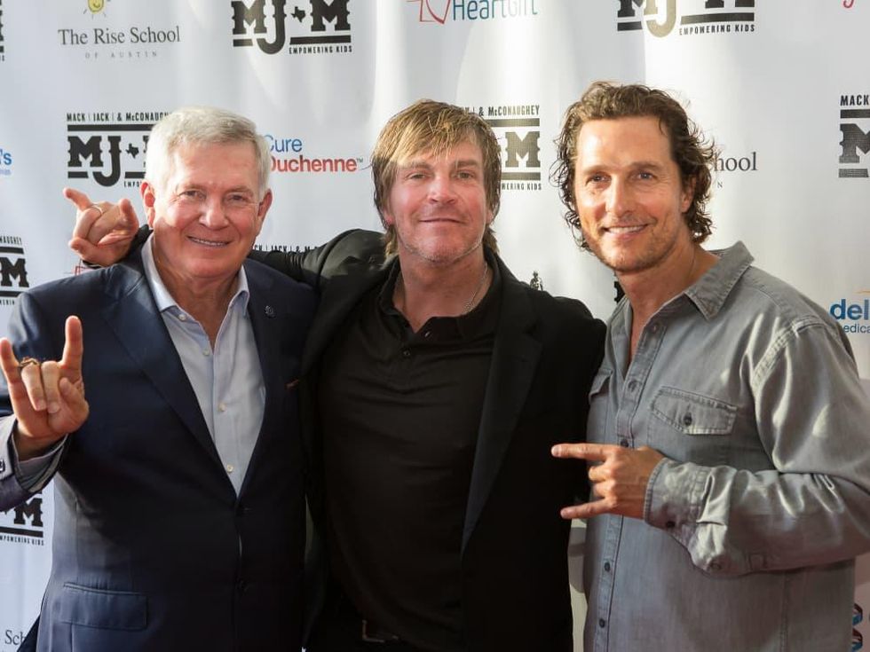 Mack, Jack & McConaughey mack brown jack ingram matthew mcconaughey
