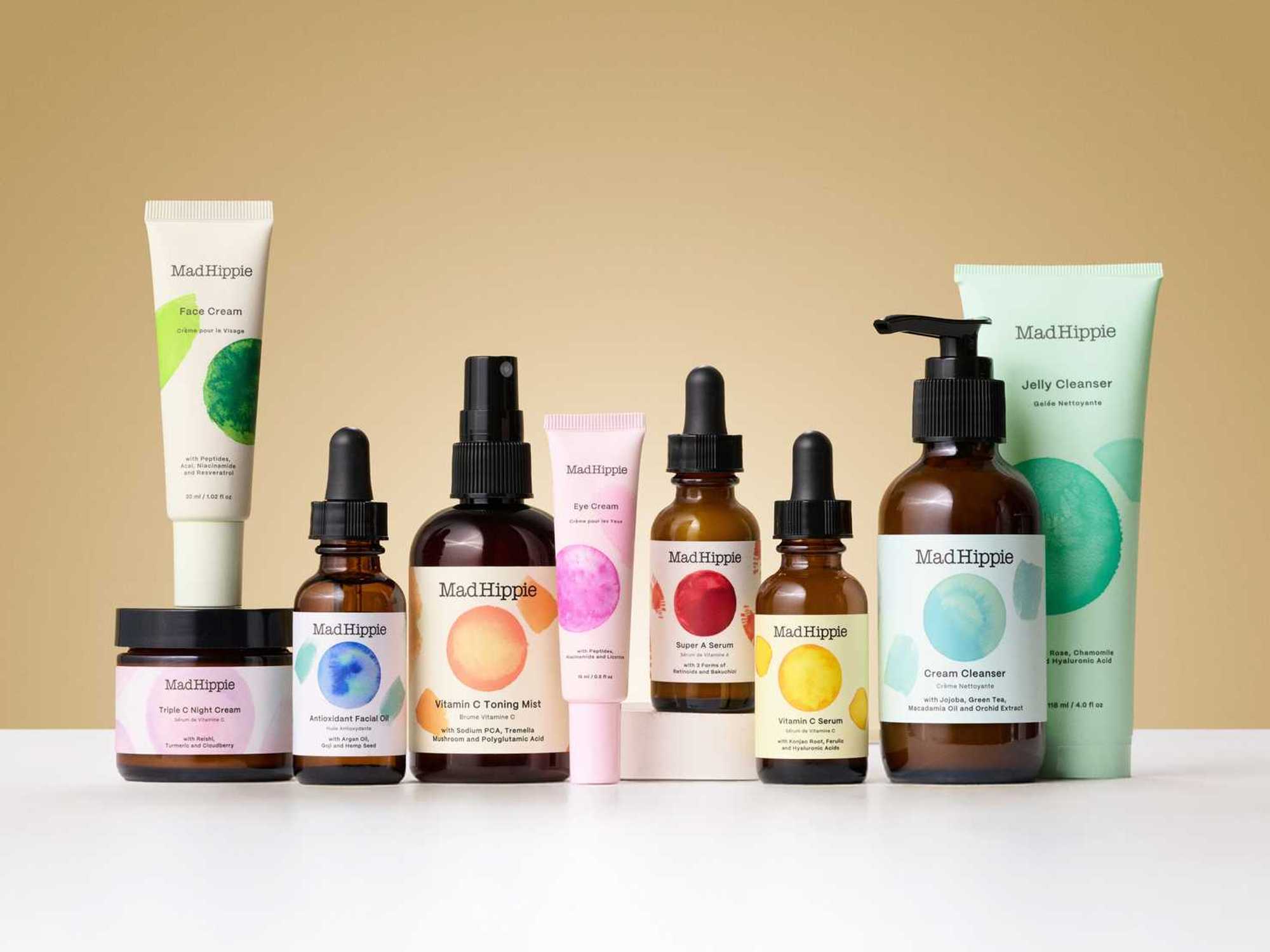 Mad Hippie product lineup
