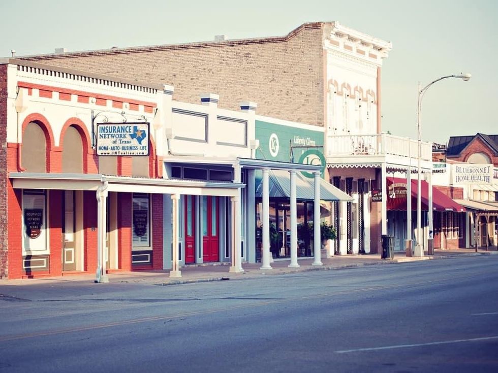 Main Street in Bastrop Texas