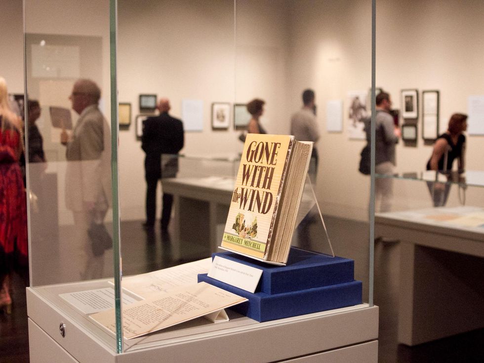 Making of Gone With the Wind at Harry Ransom Center Gone With the Wind First Edition Novel