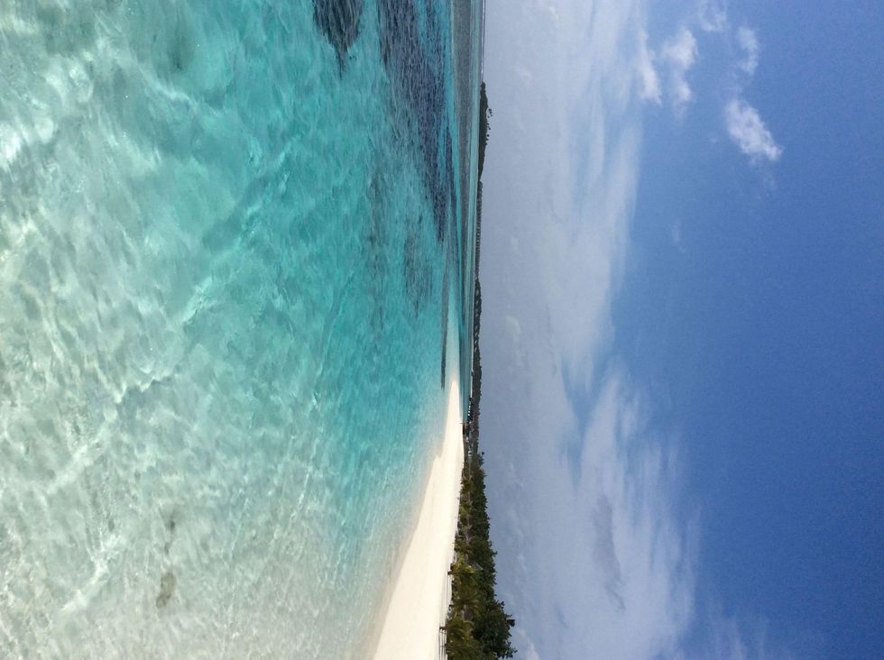 Maldives beach