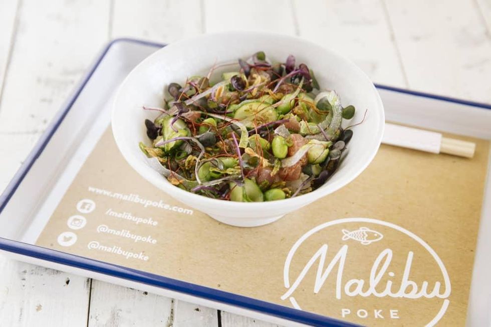 Malibu Poke food