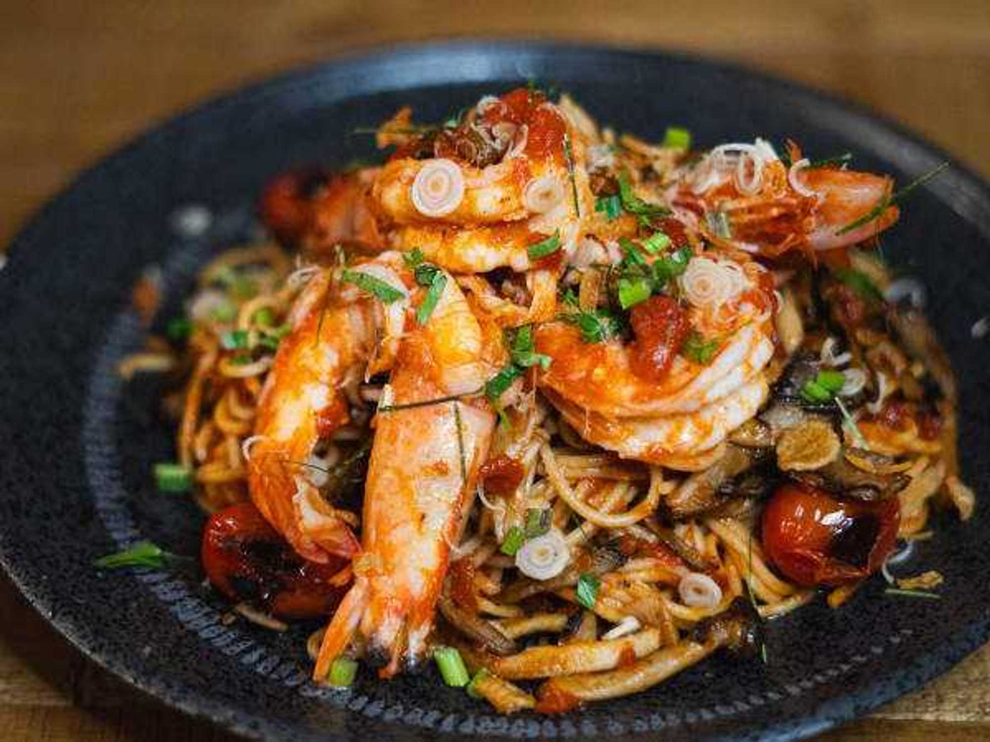 Mam Mam Pflugerville Tom Yum Spaghetti