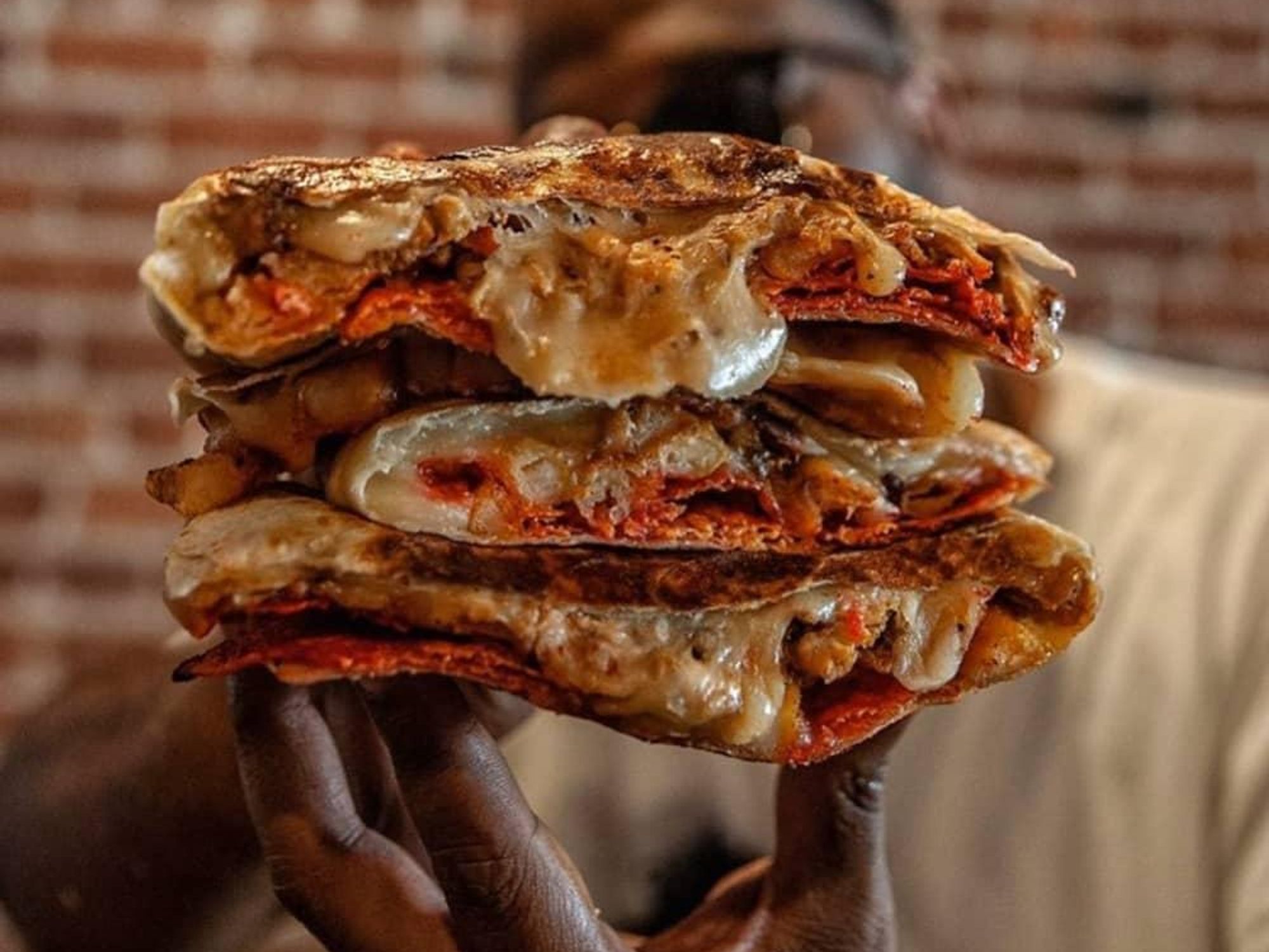 Man Vs Fries cheetos spicy hot burrito