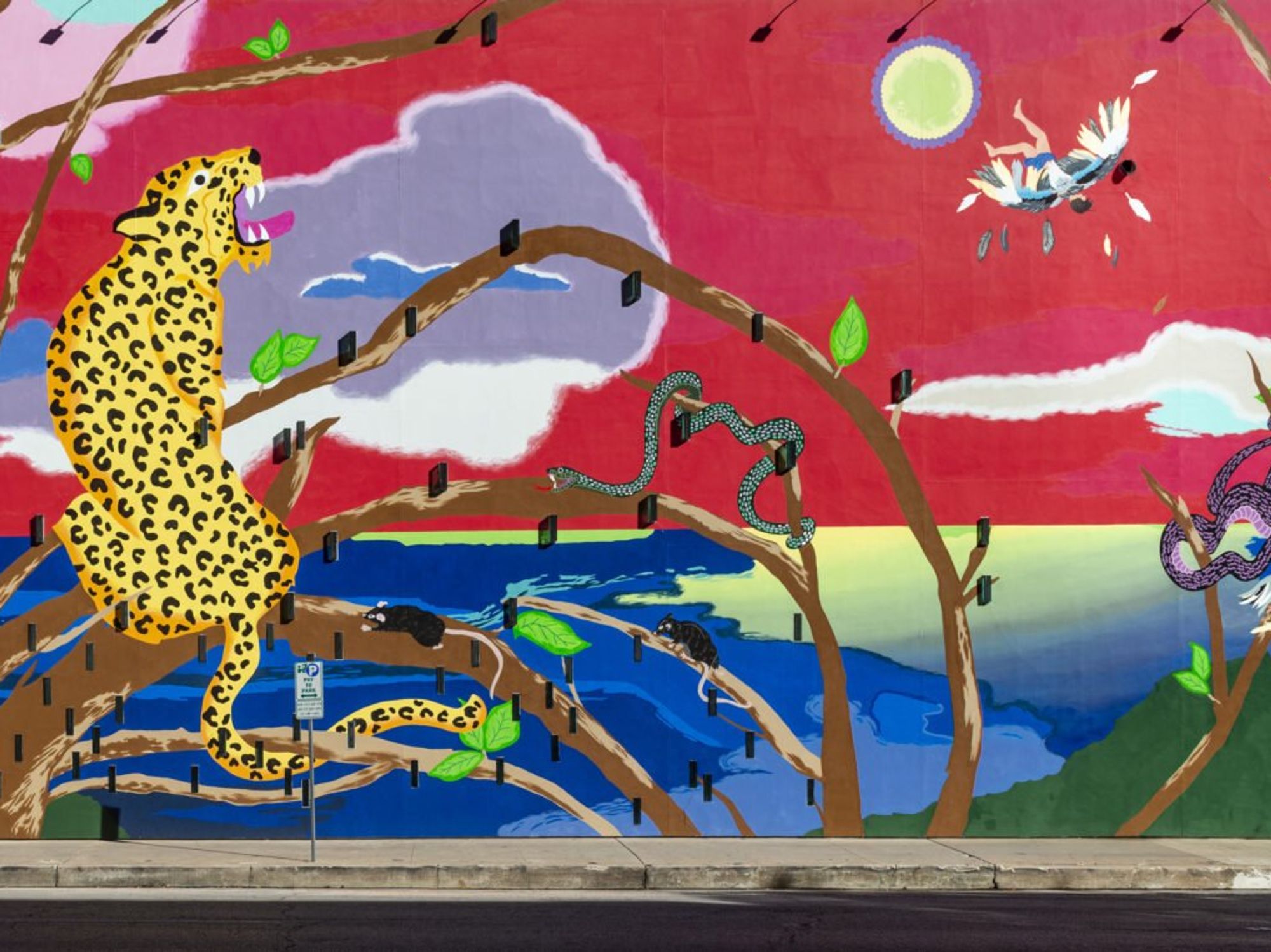 Manik Raj Nakra mural Man Who Fell to Earth