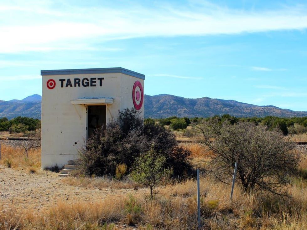 Marathon Target: a tongue-in-cheek response to Prada Marfa