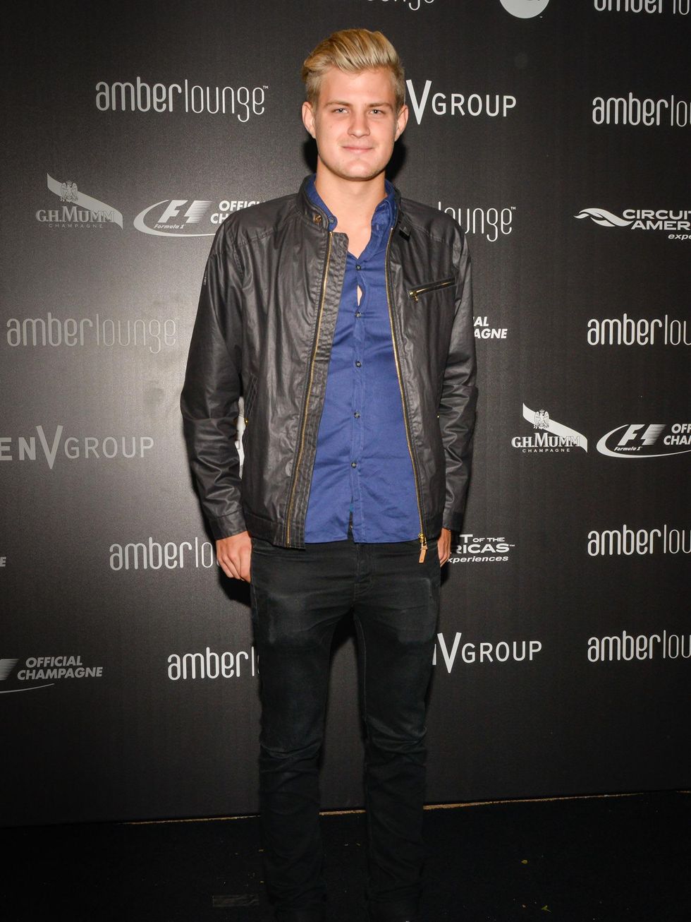 Marcus Ericsson Amber Lounge F1 Austin