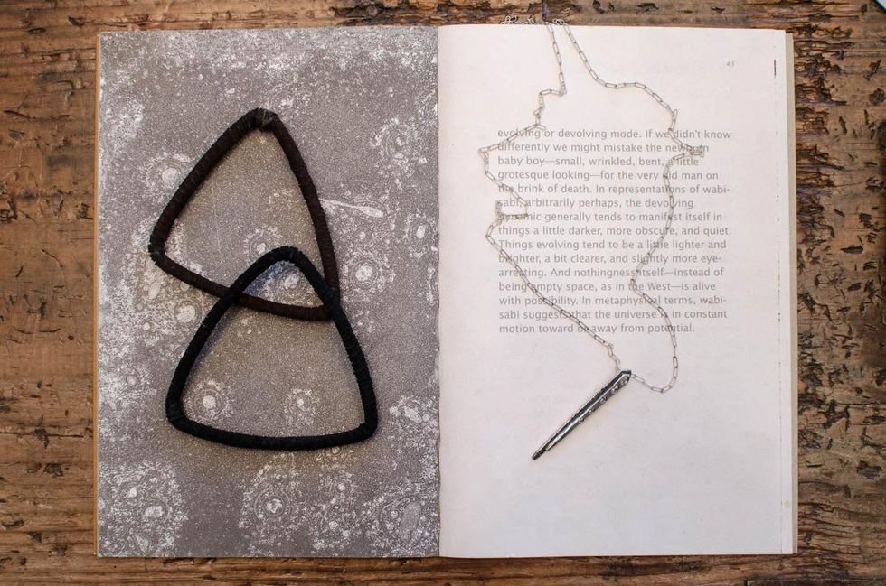 Margot Wolf Jewelry on display at By George