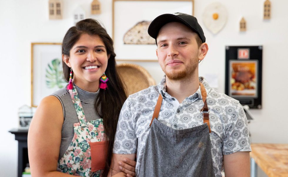 Maricsa Trejo and Alex Henderson of La Casita Bakeshop in Dallas