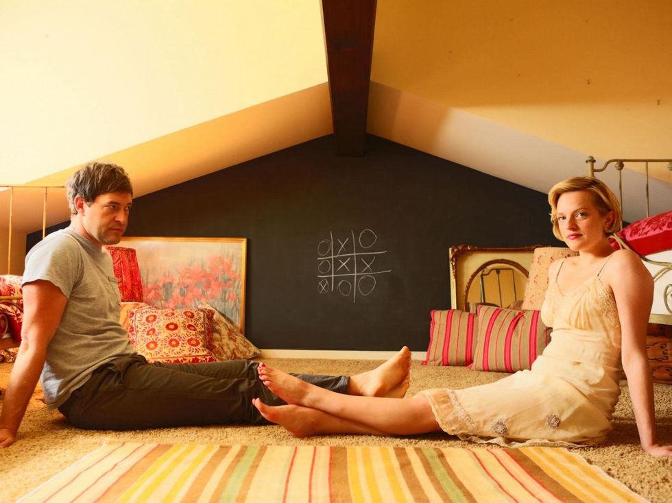 Mark Duplass and Elisabeth Moss in The One I Love