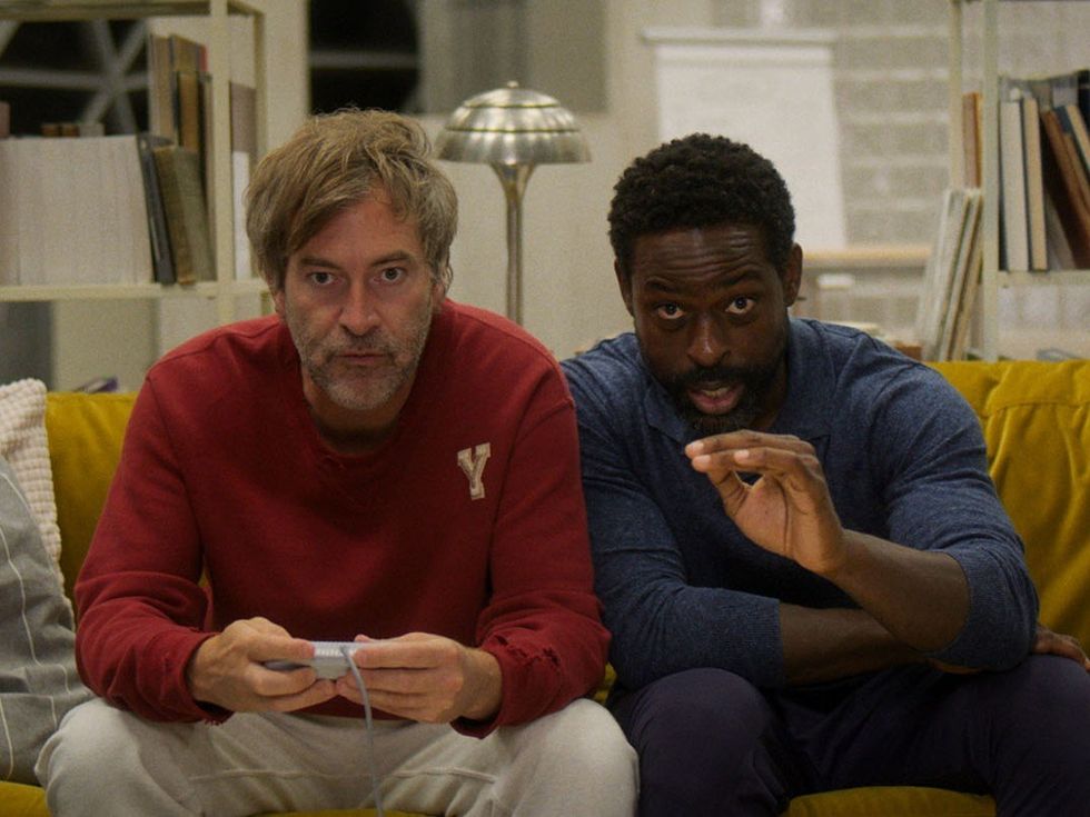 Mark Duplass and Sterling K. Brown in Biosphere