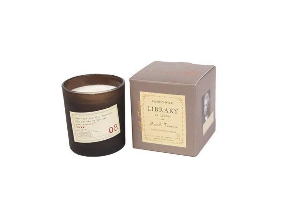 Mark Twain candle Paddywax
