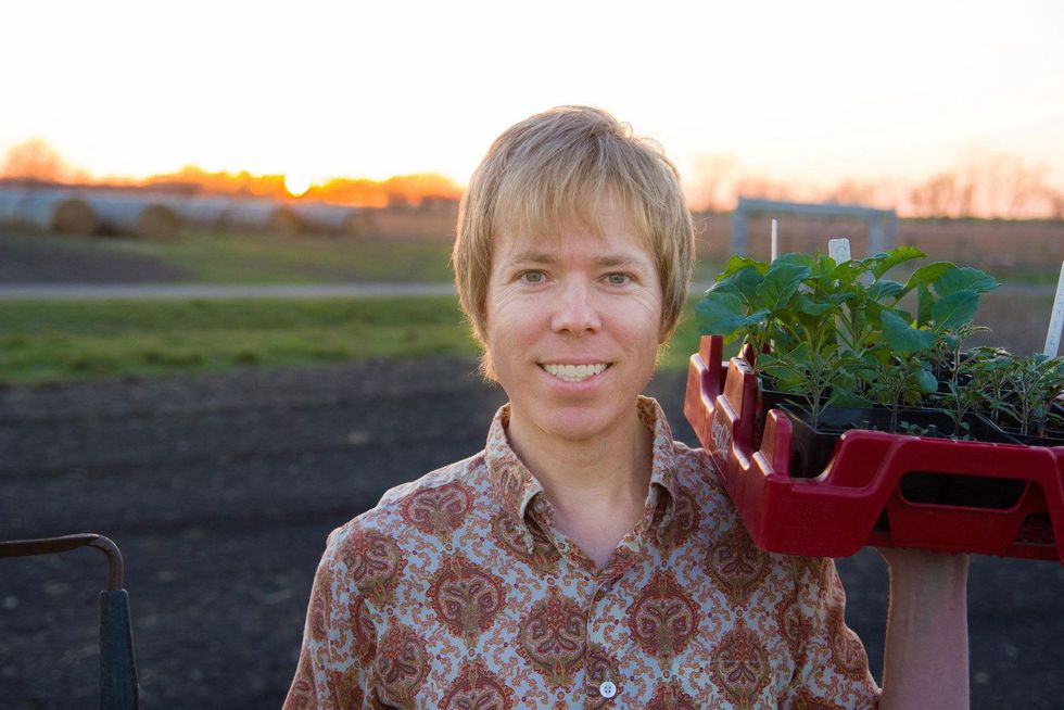 Marshall Hinsley, garden