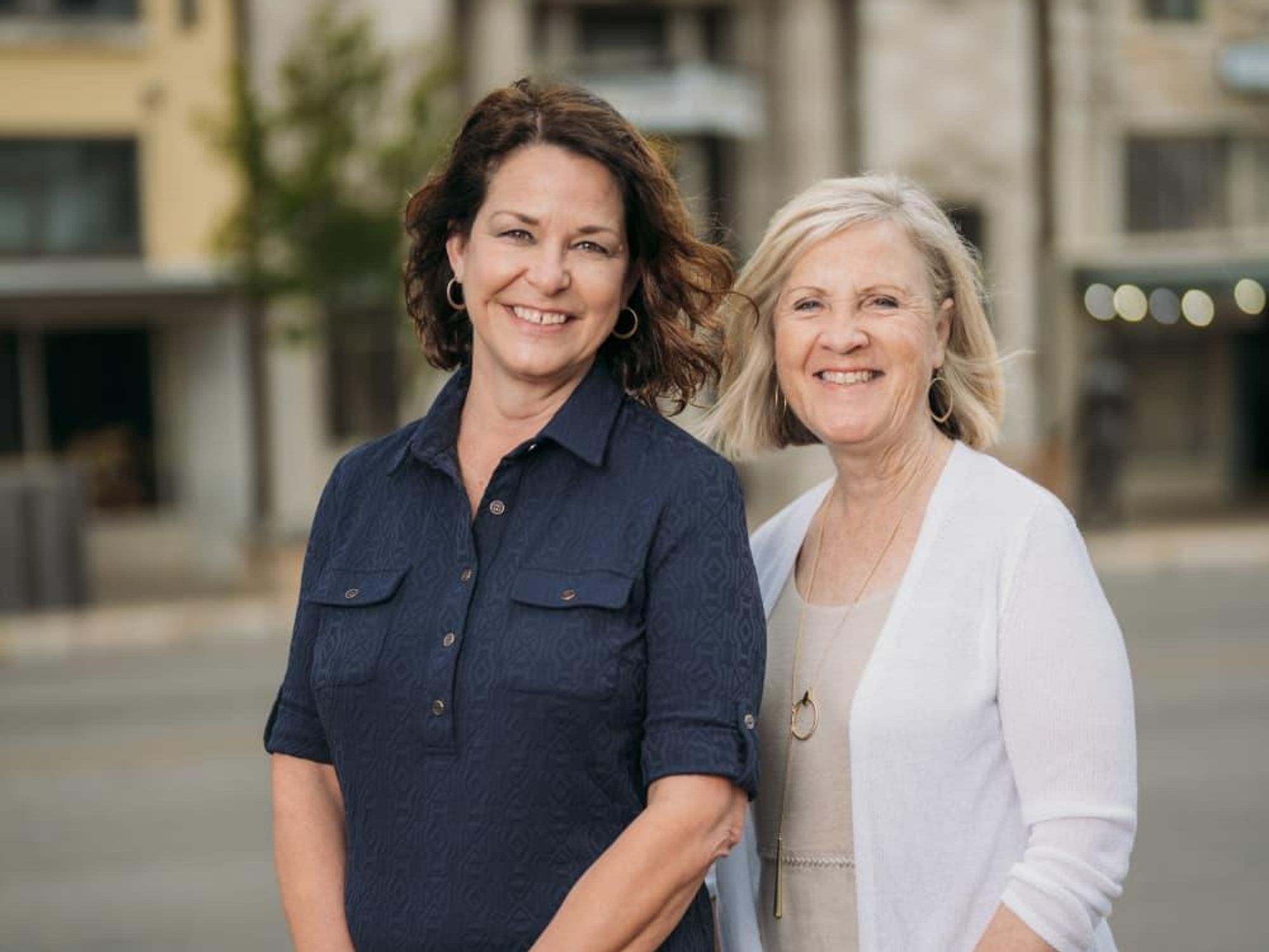 Martha StClair and Linda Burns