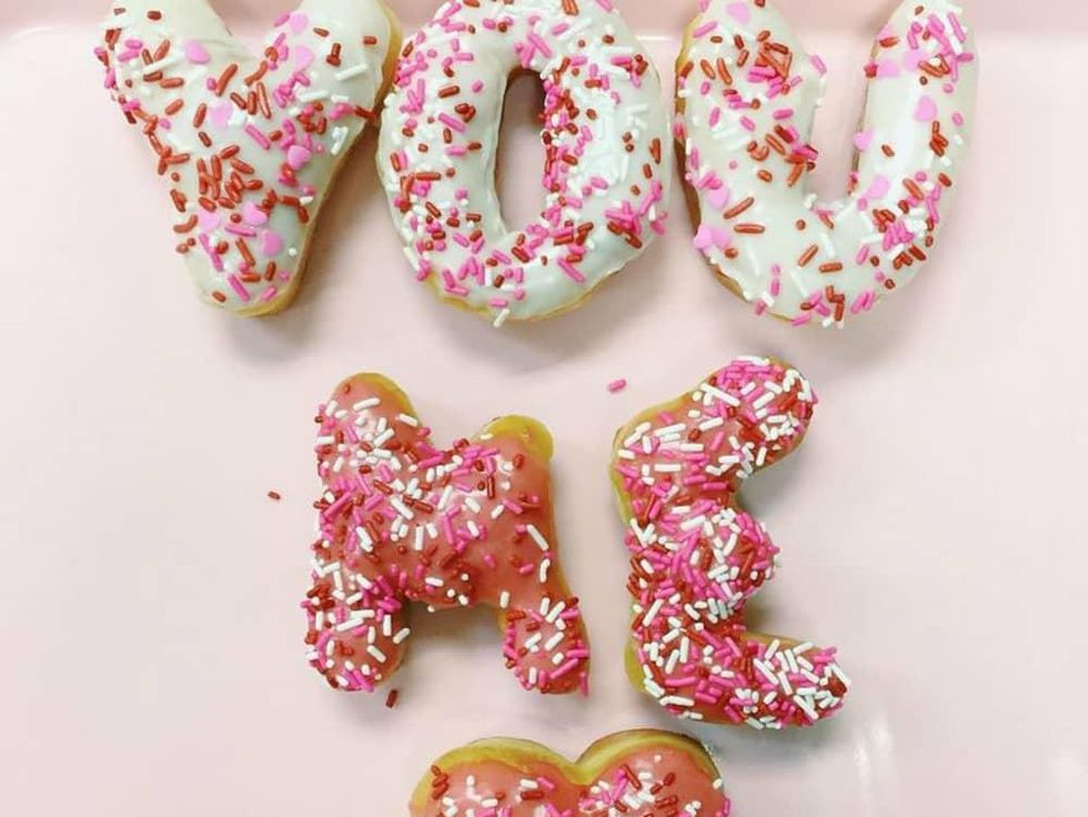 Master Donuts Austin bakery alphabet letter