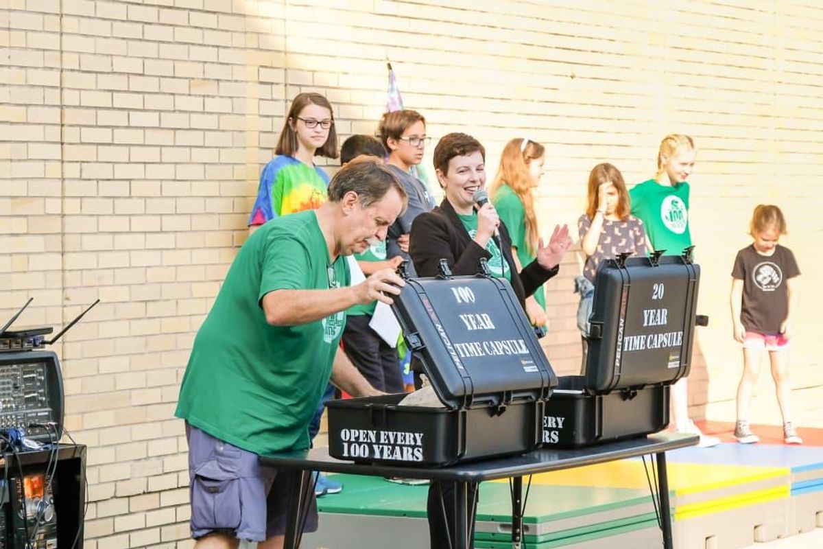 Mayor Adler officially declared May 30 Mathews Elementary School Time