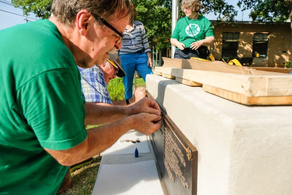 Mathews Elementary time capsule