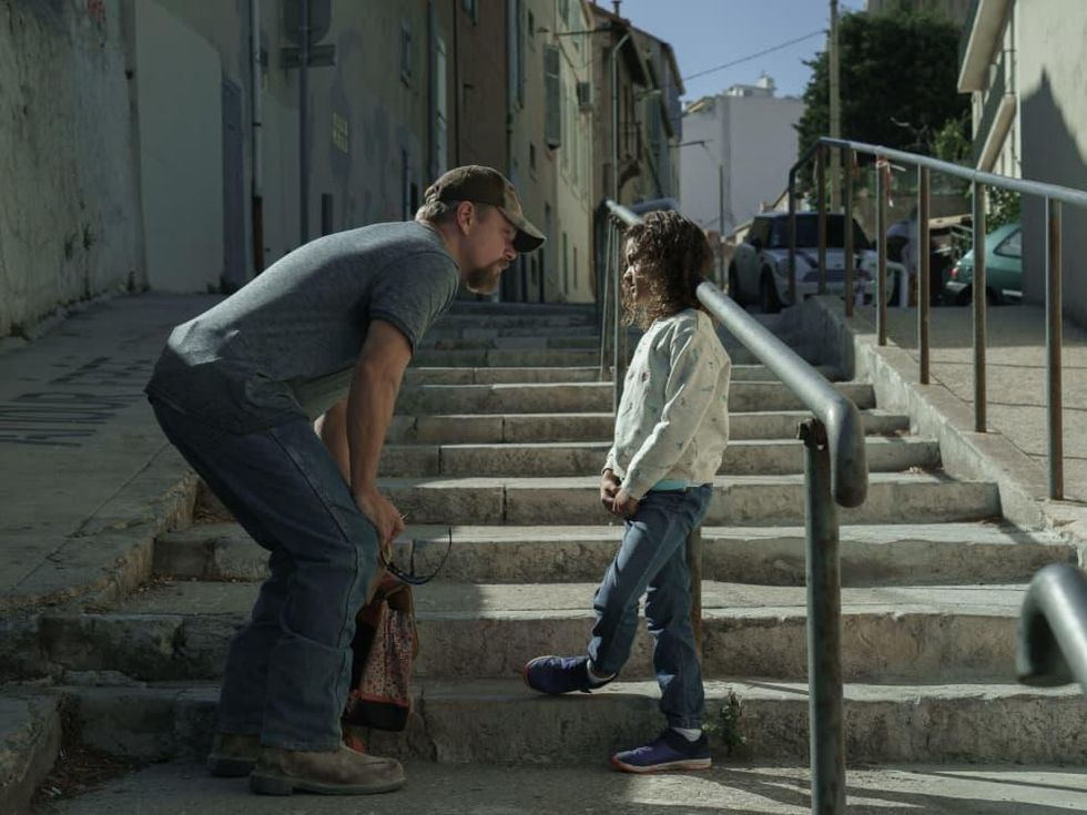 Matt Damon and Lilou Siauvaud in Stillwater