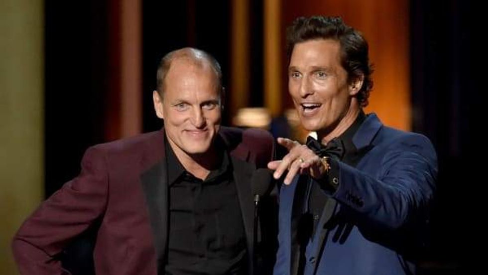 Matthew McConaughey and Woody Harrelson