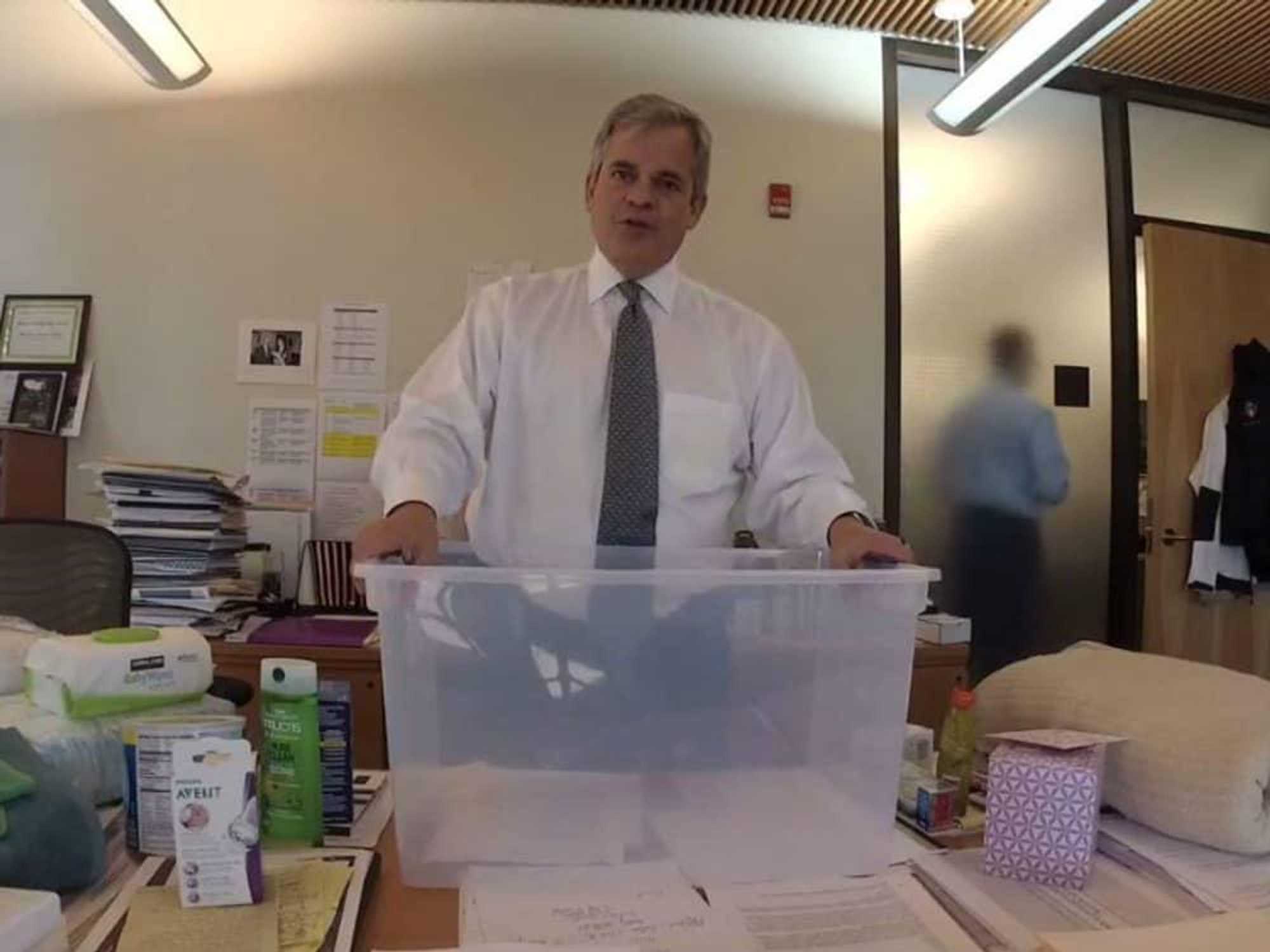 Mayor Steve Adler Hurricane Harvey kits