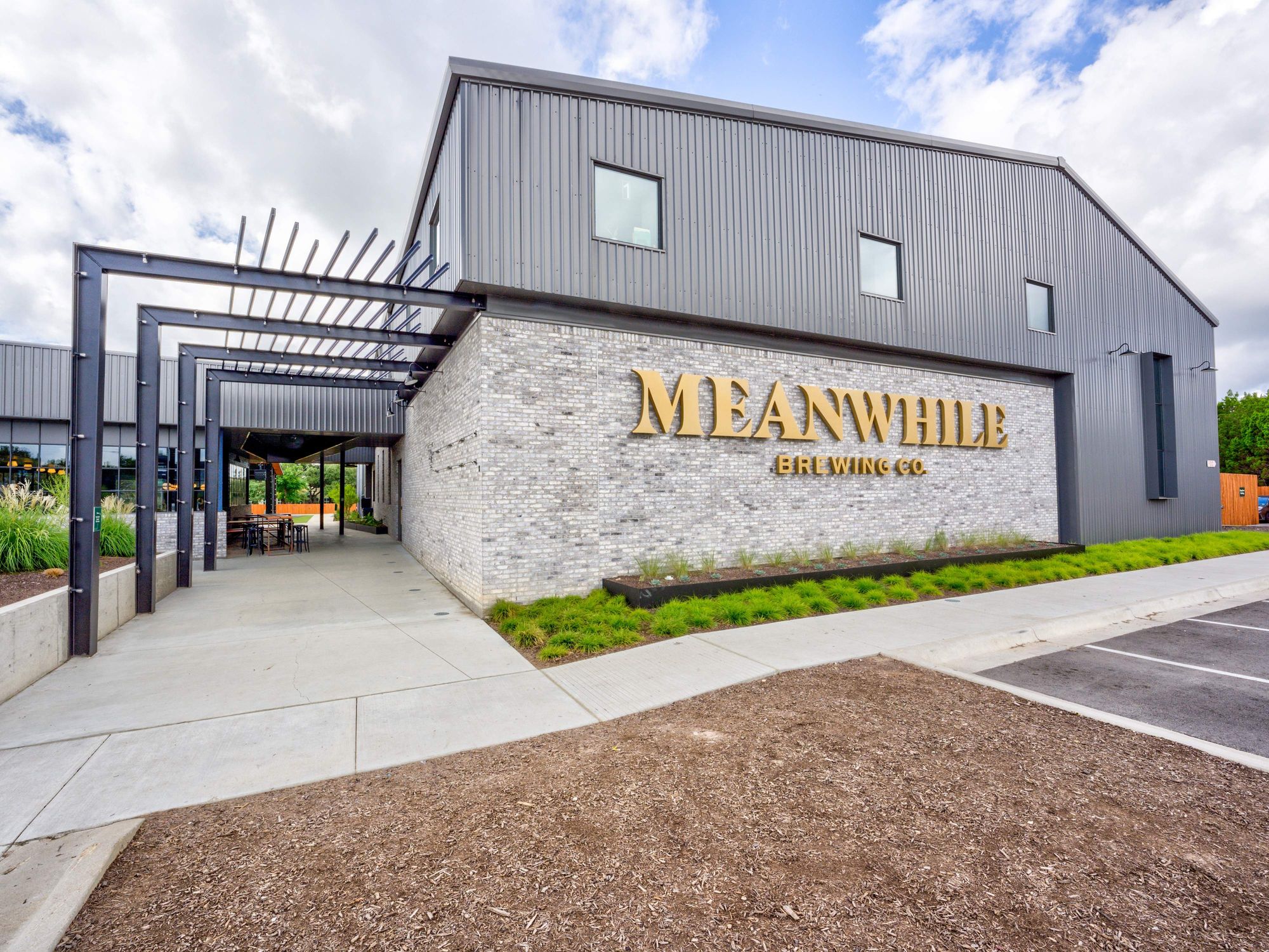 Meanwhile Brewing Co. Austin exterior