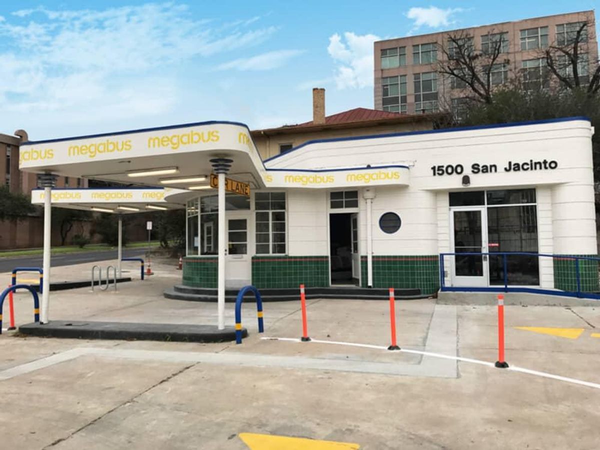 Look for the stop on San Jacinto Boulevard. CultureMap Austin