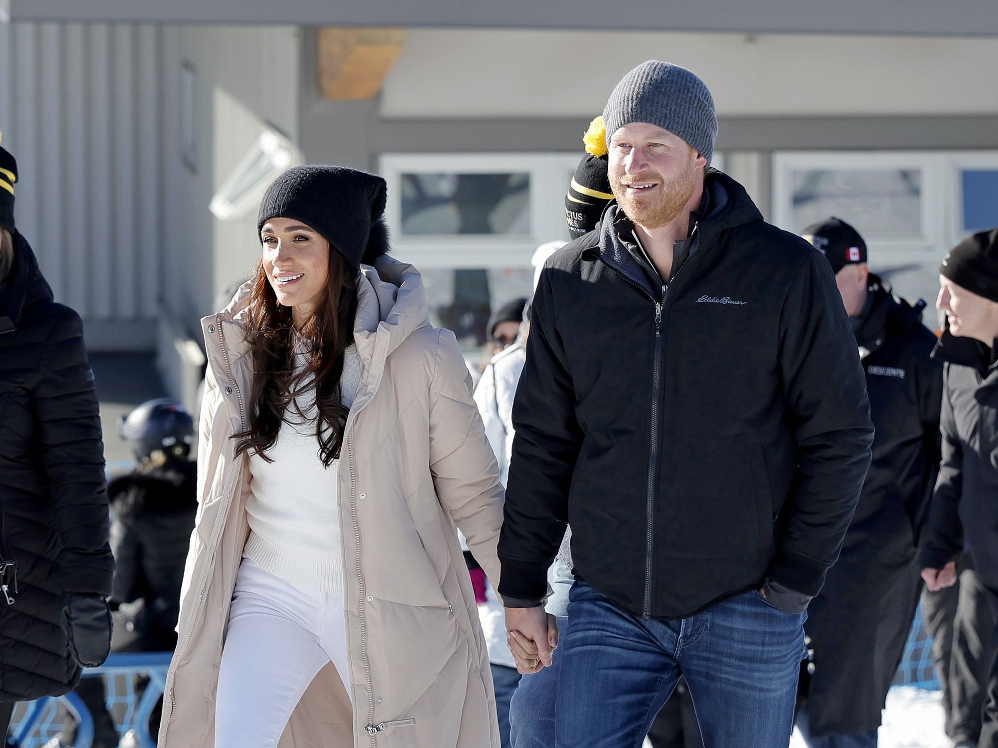 Meghan Markle and Prince Harry in Whistler, British Columbia