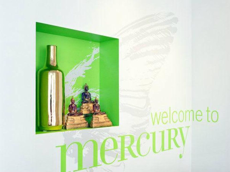 Mercury shop sign Austin