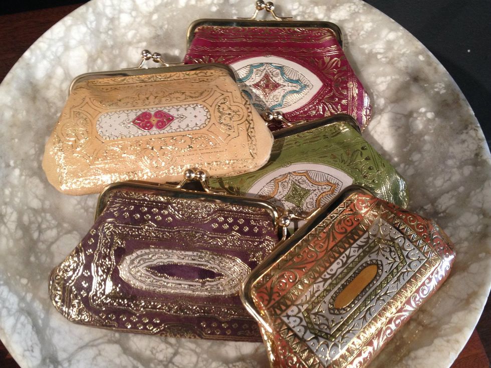 Mercury store coin purses in Austin shopping