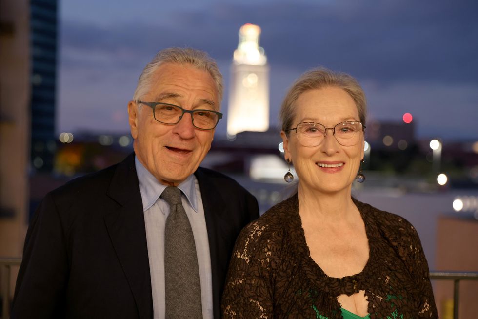Meryl Streep Robert De Niro UT Tower