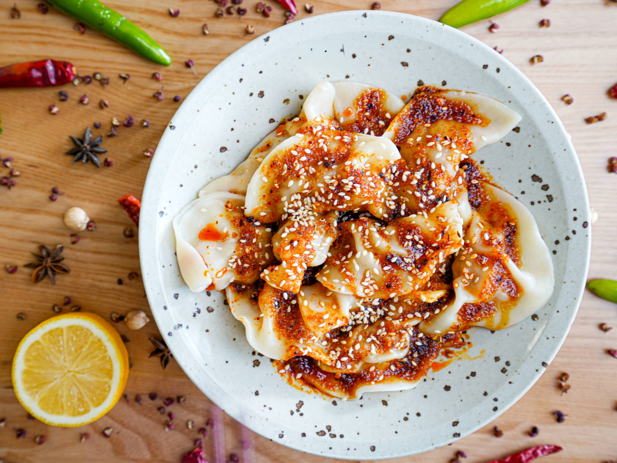 Mian & Bao dumplings and chili oil