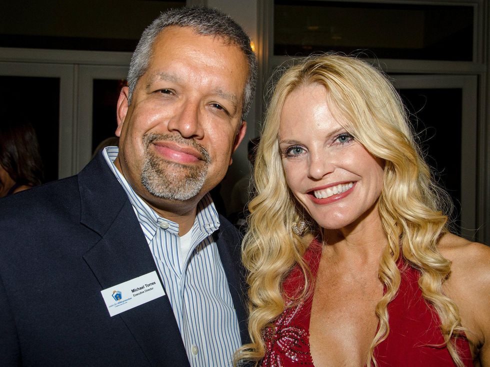 Michael Torres and Sabrina Barker-Truscott at Dancing With the Stars preview in Austin