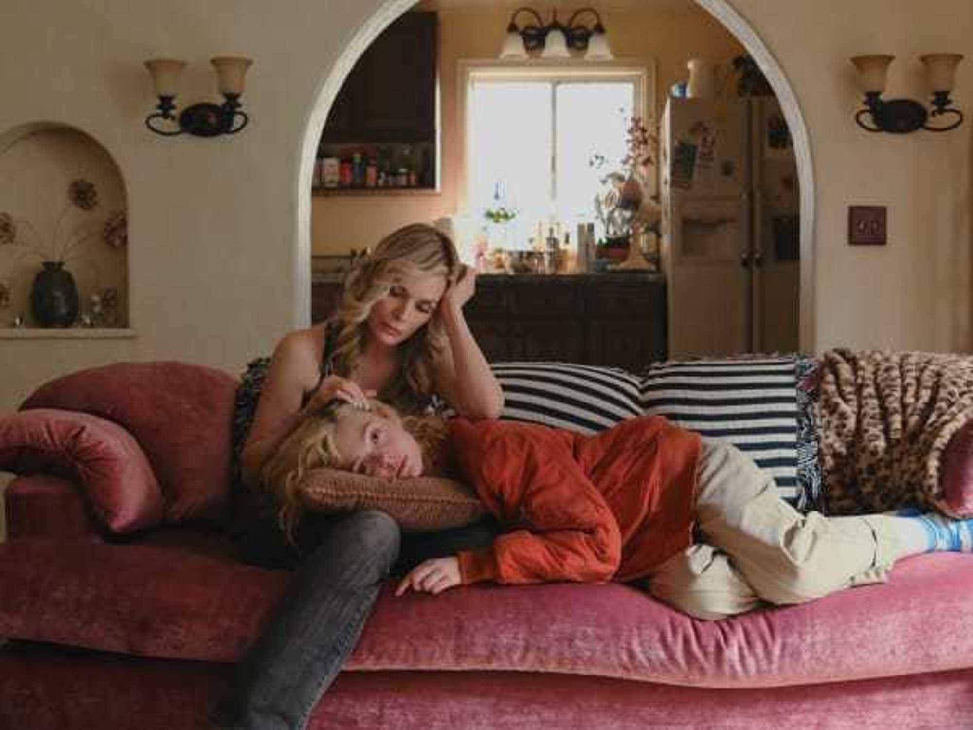 Michelle Pfeiffer and Elle Fanning in Margo’s Got Money Troubles