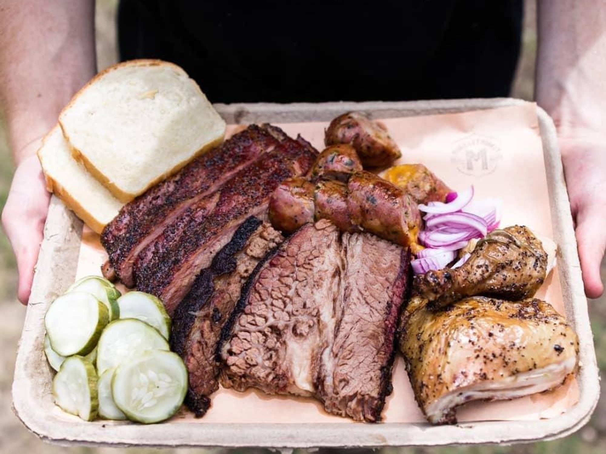 micklethwait craft meats barbecue austin platter