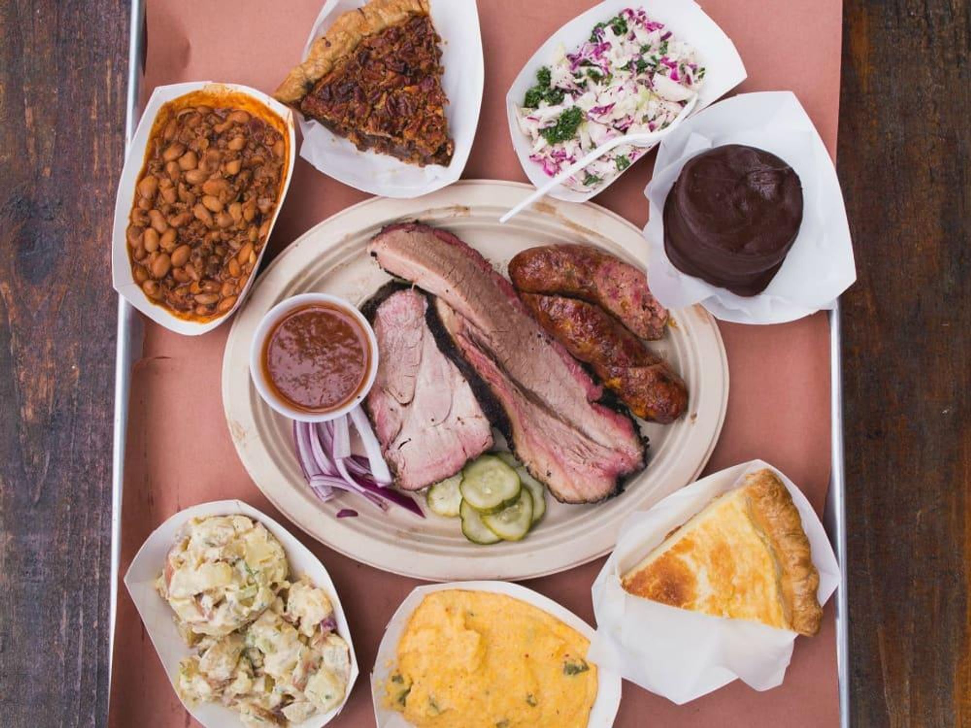 Micklethwait Craft Meats barbecue sides lineup