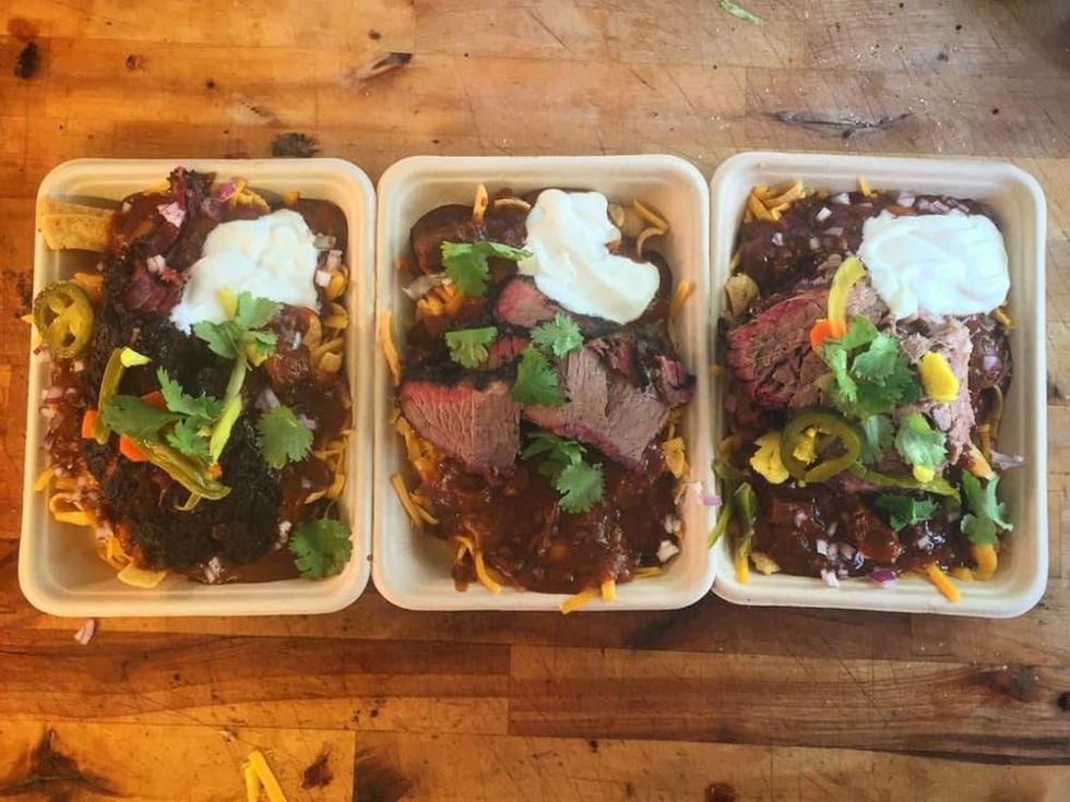 Micklethwait Craft Meats brisket frito pie
